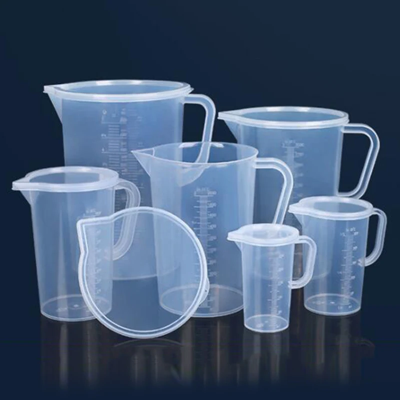 250 мл/500 мл/1000 мл кухонные инструменты прозрачный пластиковый мерный стакан чашки