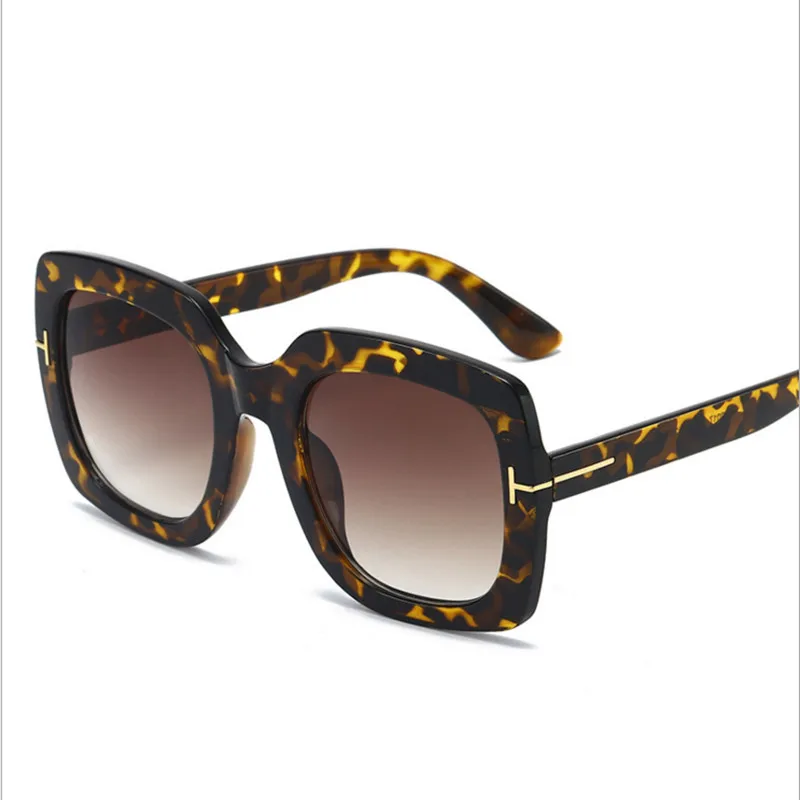 

Sunglasses Square Frame Sunglasses Women Retro Two-tone Sunglasses Fashion European and American Same Style Cycling Glasses