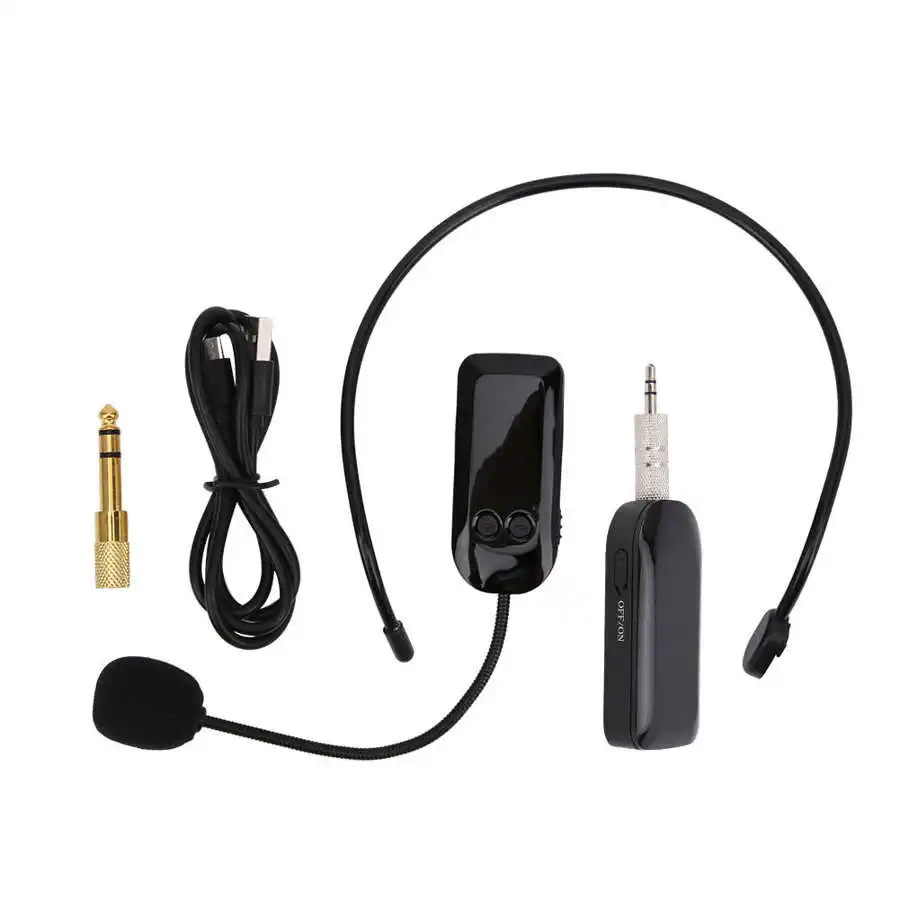 Музыкальные инструменты электрический инструмент 2 4G беспроводной микрофон с