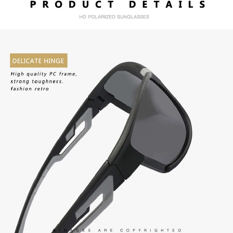 

Polarized Sunglasses Square Unisex Vintage Men Women Famous Brand Designer Sun Glases UV400 Polaroid Sunglasses for Women Men