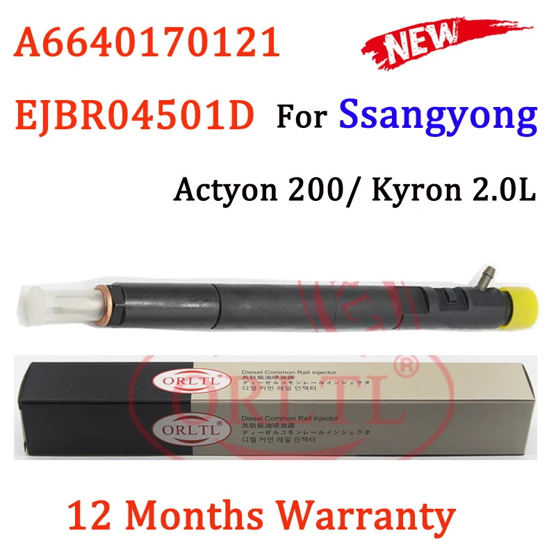Новый Форсунка EJBR04501D 6640170121 (A6640170121) 4501D для SSANGYONG Actyon 200 2.0L Xdi MPV 4WD (141bhp) | Автомобили и