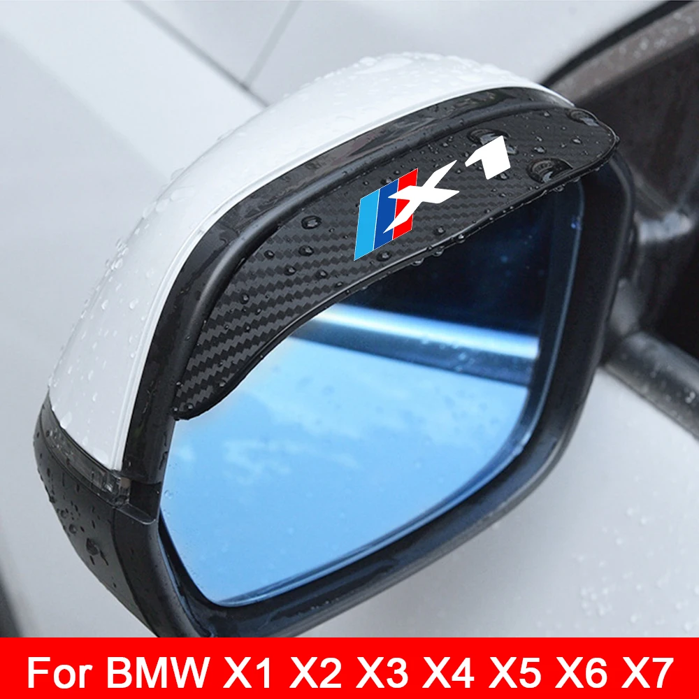 

Автомобильное прозрачное зеркало заднего вида с защитой от дождя, 2 шт., защита от воды для BMW x1 x2 x3 x4 x5 x6 x7 e70 f25 f15 g01 e71 f48 e84 e53