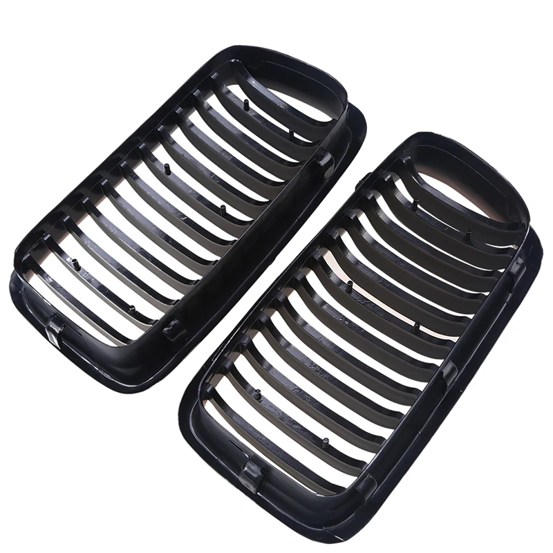 Решетка радиатора переднего бампера POSSBAY матовая черная решетка для BMW серий 7 E38