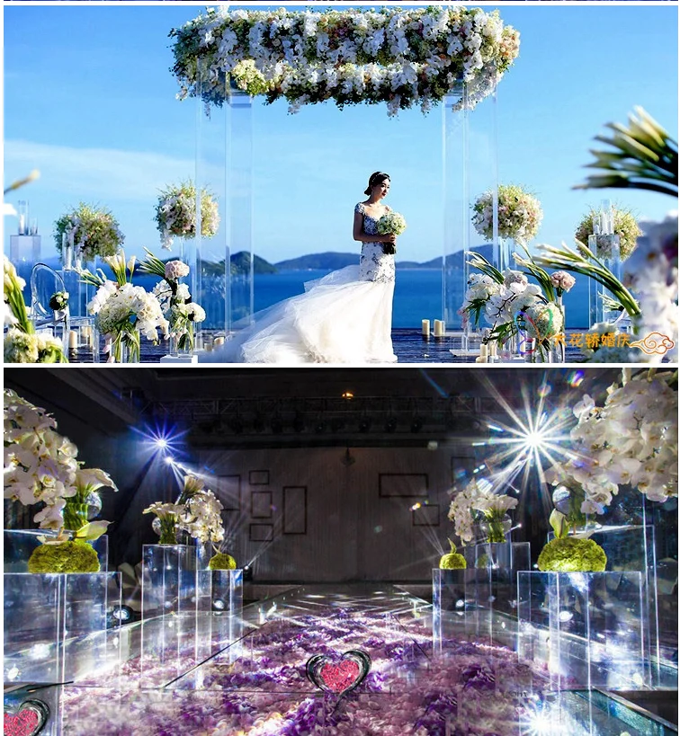 40/60/80/100/115 см свадебные центральные Цветочные букет стенд акриловые поделки для