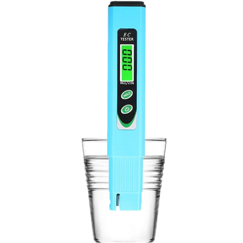 Тестер EC Meter 19 99 ms/cm качество воды электрический быстрое измерение ЖК дисплей с