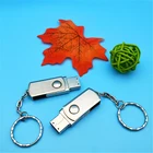 USB 2.0 флеш-накопитель из нержавеющей стали, 1 шт. (1 ГБ)