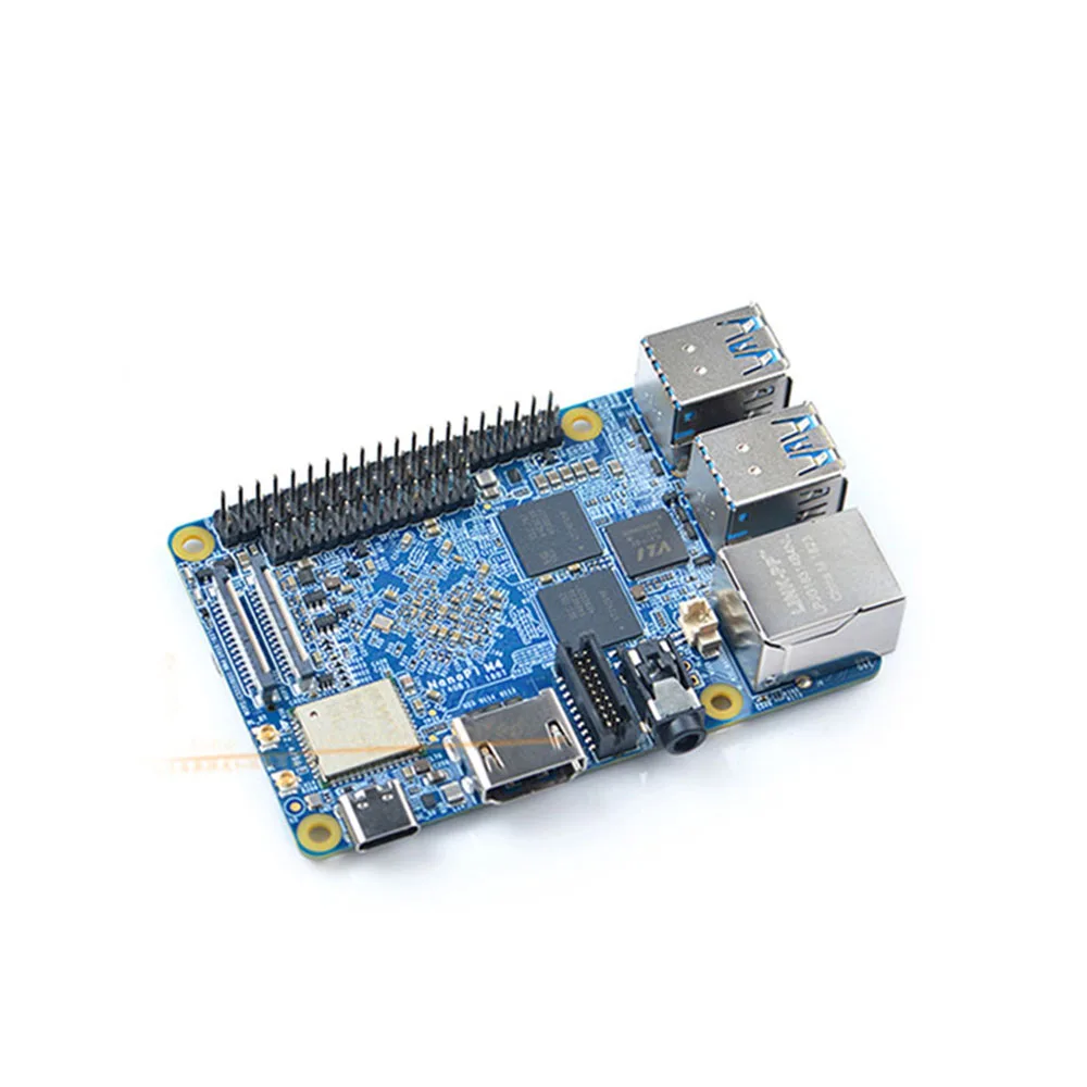 NanoPi M4 2 ГБ/4 ГБ DDR3 Rockchip RK3399 SoC 4G и 5G двухдиапазонный WiFi + Bluetooth 4 1 поддерживает Ubuntu
