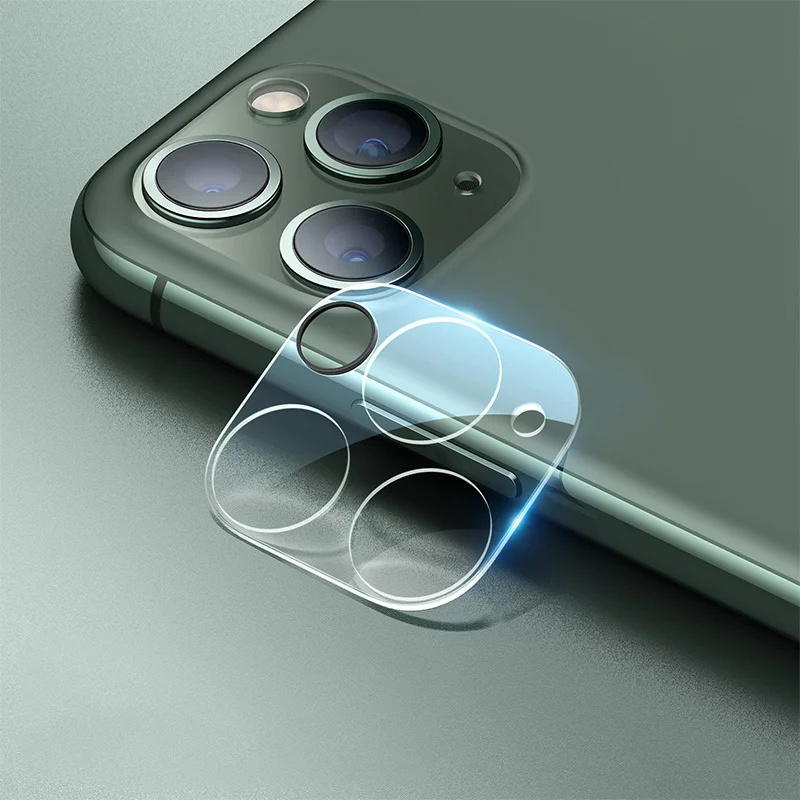 6D закаленное стекло для iPhone X XS 11 Pro Max полное покрытие 9H объектив камеры
