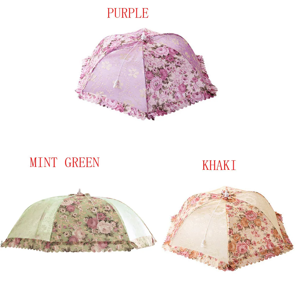 Складной зонт с защитой от взлома для еды кухонный зонтик пикника барбеквечерние