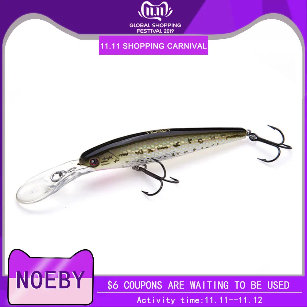 Рыболовные приманки NBL9244 Minnow приманка 90 мм 13 г из твердых АБС пресноводные