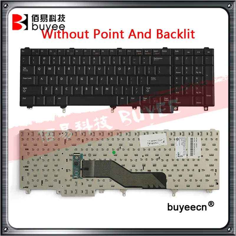 Клавиатура для ноутбука DELL E6520 E6530 E6540 E5520 E5520M E5530 английская клавиатура с