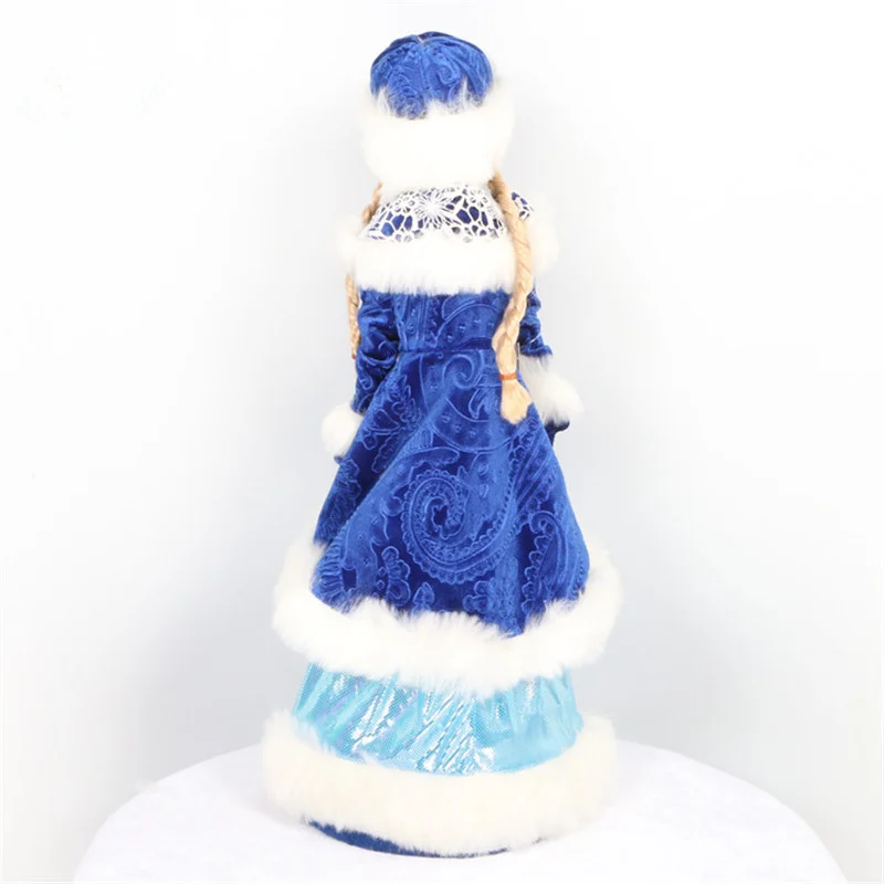Коробка для конфет, Кукла Снегурочка, рождественские игрушки, Детский Костюм Снегурочки для детей, рождественские украшения для дома, новогодние украшения