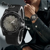 tike toker european and american fashion sports watch outdoor fashion mens canvas watch