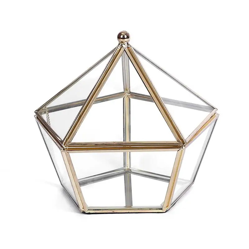 Шкатулка для ювелирных изделий в форме Пентагона индивидуальная Сувенирная