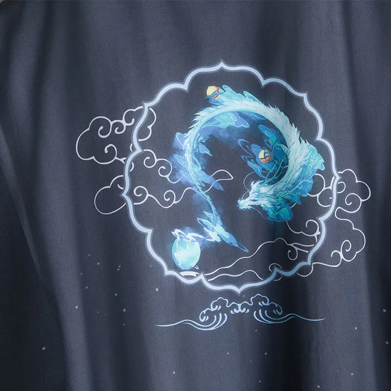 Солнцезащитная одежда Geskeey стиль даопао мужское кимоно в стиле древнего