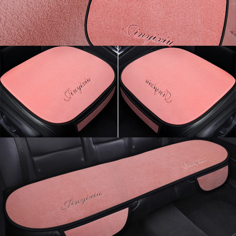 Плюшевый чехол для сиденья автомобиля Mitsubishi Pajero 4 2 Sport Outlander xl asx Montero аксессуары