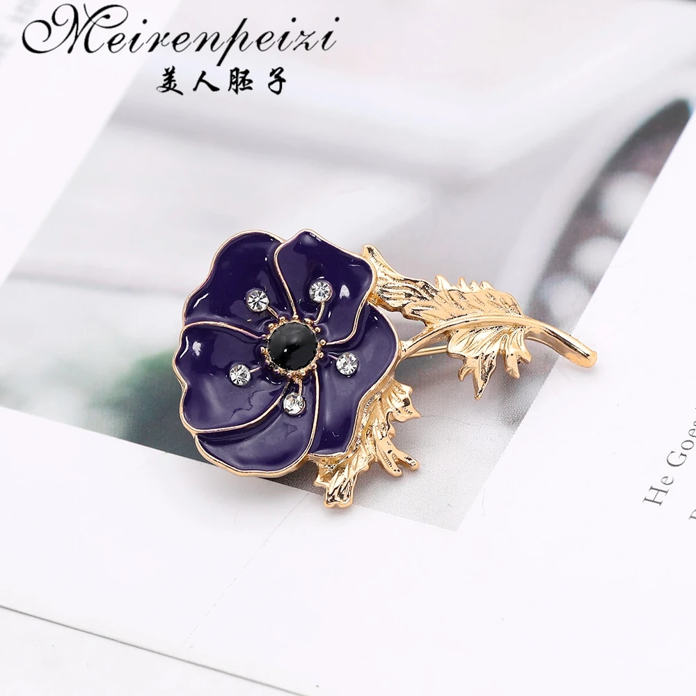 Meirenpeizi заколка с красным маком памятная брошь в воскресенье значок на лацкан День