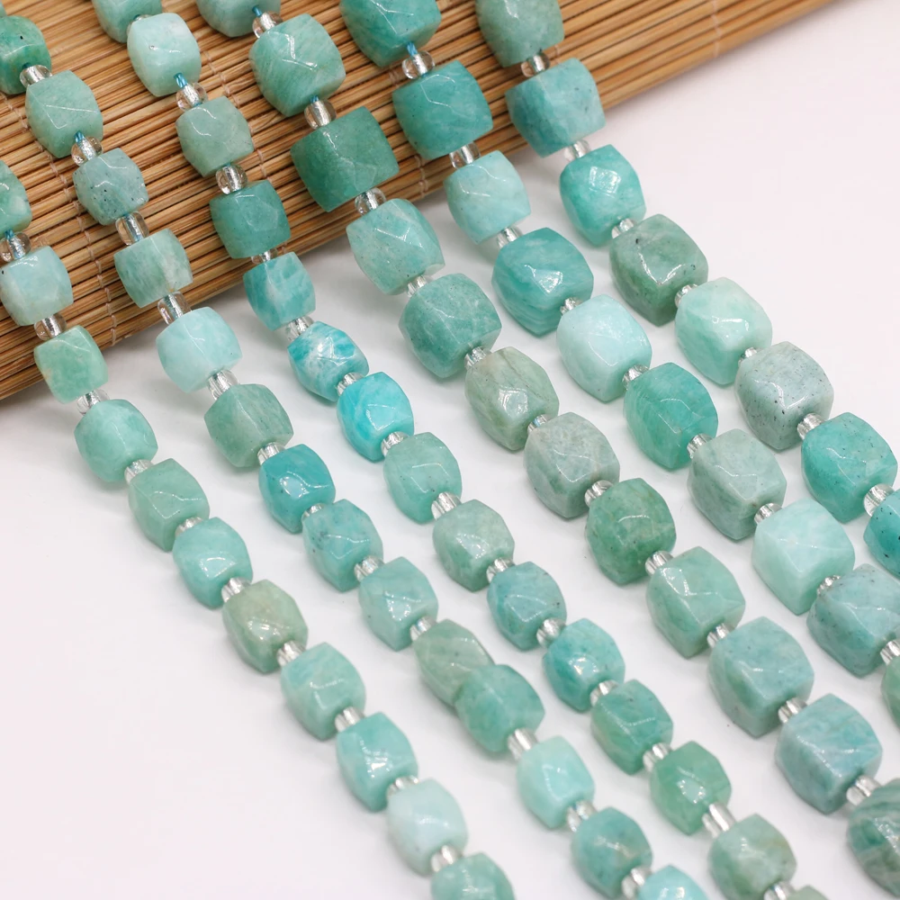 

Натуральный камень, полудрагоценный камень, прямоугольник, Амазонит, бусины, сделай сам, женские трендовые фотообои, ювелирные изделия, под...