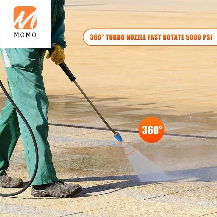 

Pressure Washer Rotating Turbo Nozzle 3600 PSI with 1/4" Quick Connect Plug