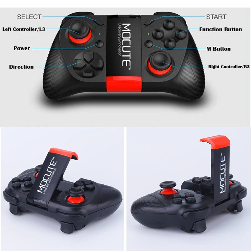 Mocute 054/050/056/058/053/055 Bluetooth геймпад беспроводной джойстик для игр в виртуальной реальности смартфон android планшет приставка для телевизора игра