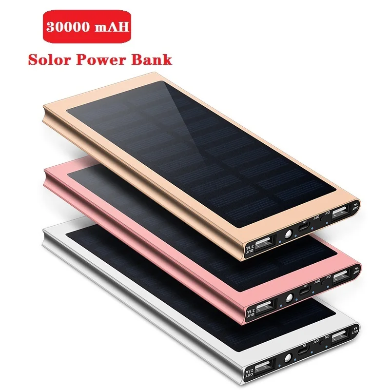Портативное зарядное устройство на 30000 мАч с двумя USB-портами для Xiaomi iPhone 8 XS max |