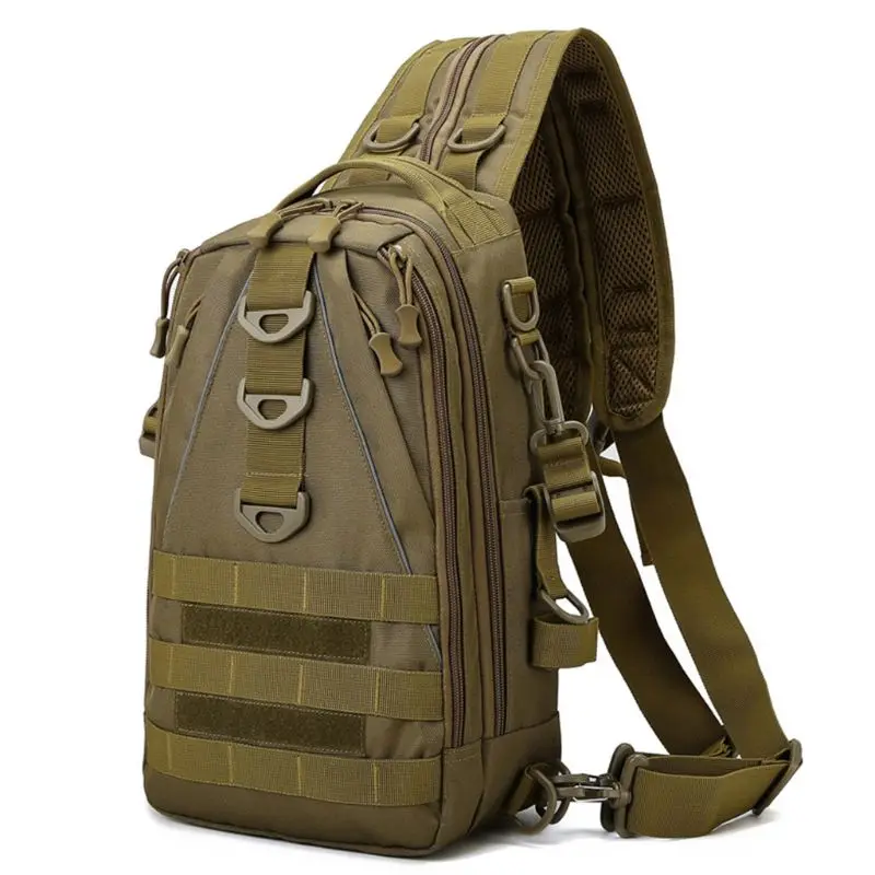 vender Homens Funda Pacote Mochila Peito Nylon Saco Ao Ar Livre Multifuncional Esporte Crossbody