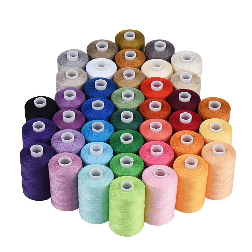 

Sewing Thread 10 Colors Set 40S/2 For Sewing Machine,Quilting,Hand Sewing