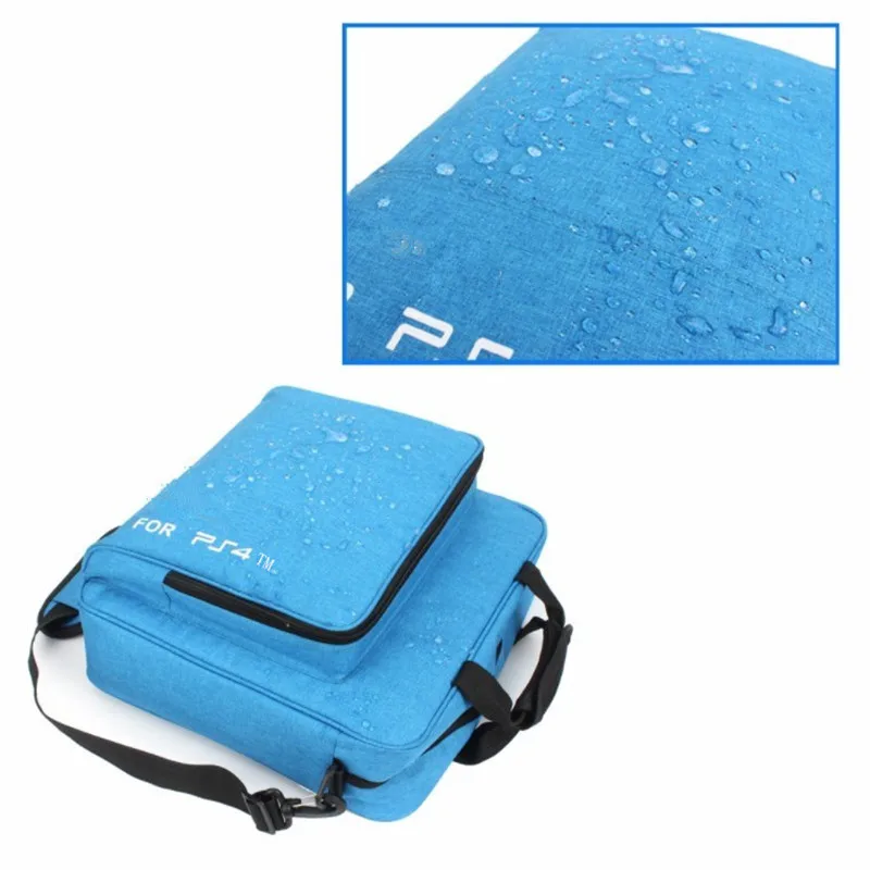 Сумка Slim Game System для PS4 / Pro защитный холщовый чехол на плечо консоли PlayStation 4