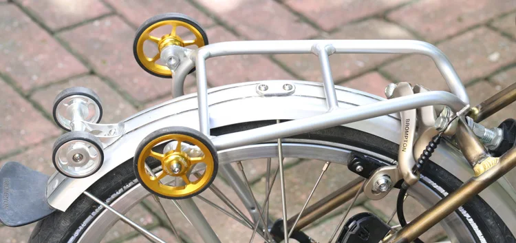 Велосипедные стойки для Brompton складная велосипедная задняя стойка из