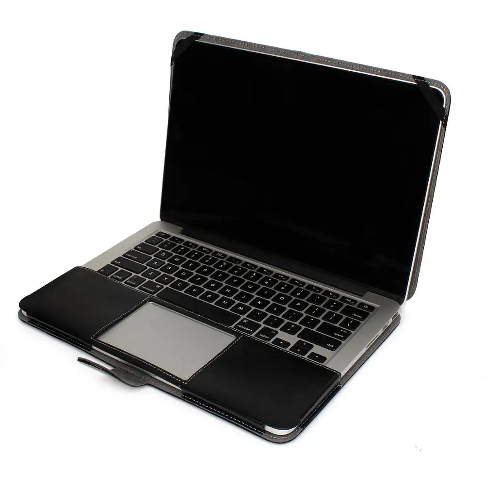 Модный чехол из искусственной кожи для ноутбука Apple Macbook Pro Air Retina 11 12 13 15 дюймов