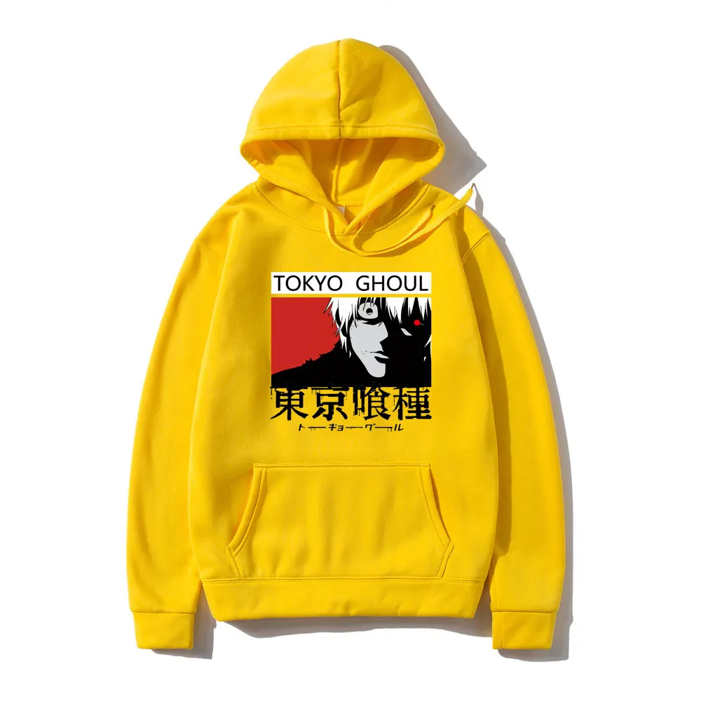 

Anime Tokyo Ghoul Pullover Sweatshirt Costume Hoodies Harajuku Sudadera Hombre Vintage Hoodie Men Lounge Wear Clothes Men