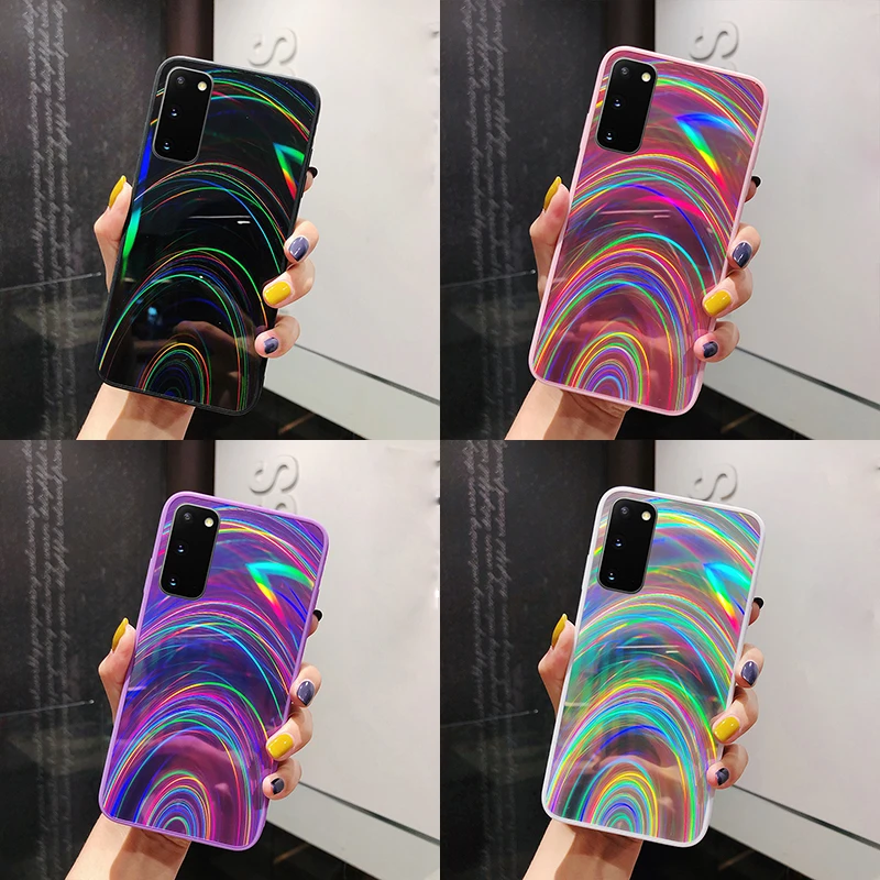 Блестящий чехол LOVECOM с подвесной веревкой для Huawei P40 Pro P30 P20 Mate 30 20 Nova 6 7 Мягкая
