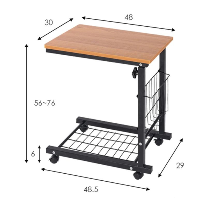 С регулировкой по высоте держатели для хранения универсальный стол тумбочки