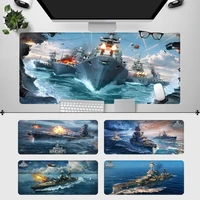 big promotions world of warship mouse pad gaming mousepad large big mouse mat desktop mat computer mouse pad for overwatch