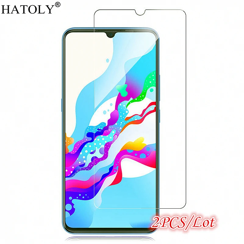 Protector de pantalla de vidrio templado para Vivo Z5, pel&iacute;cula de tel&eacute;fono ultrafina HD, vidrio Protector para Vivo Z5, 2 uds.-0