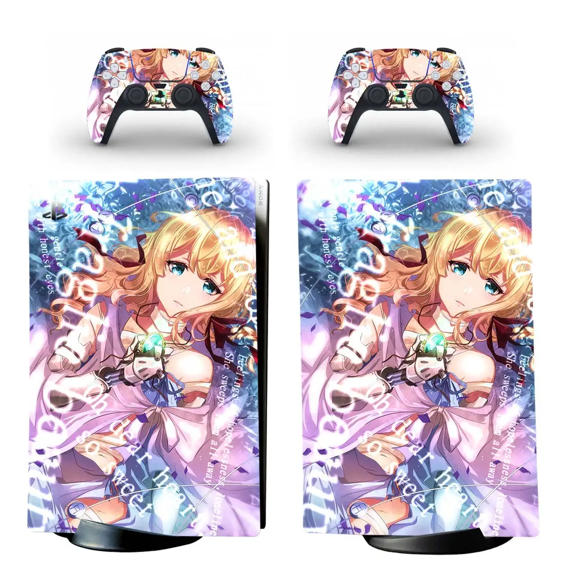 Виниловая наклейка для консоли PlayStation 5 и контроллеров