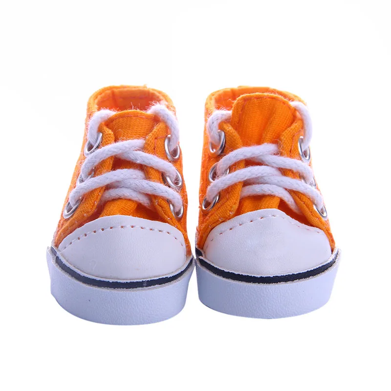 Кукольная обувь красочные кожаные парусиновые туфли Лучший милый подарок для 14 5