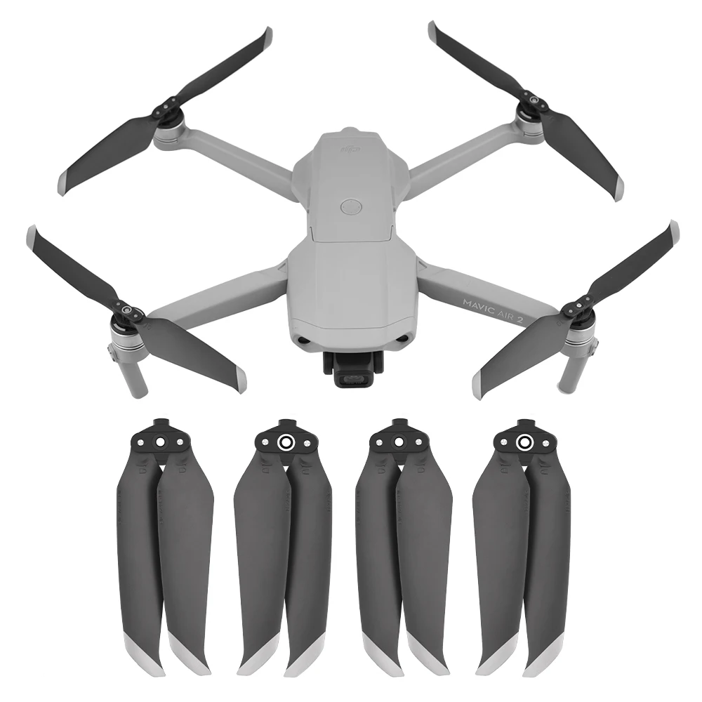 100% Пропеллер для DJI Mavic Air 2 малошумные пропеллеры 7238 быстроразъемный реквизит