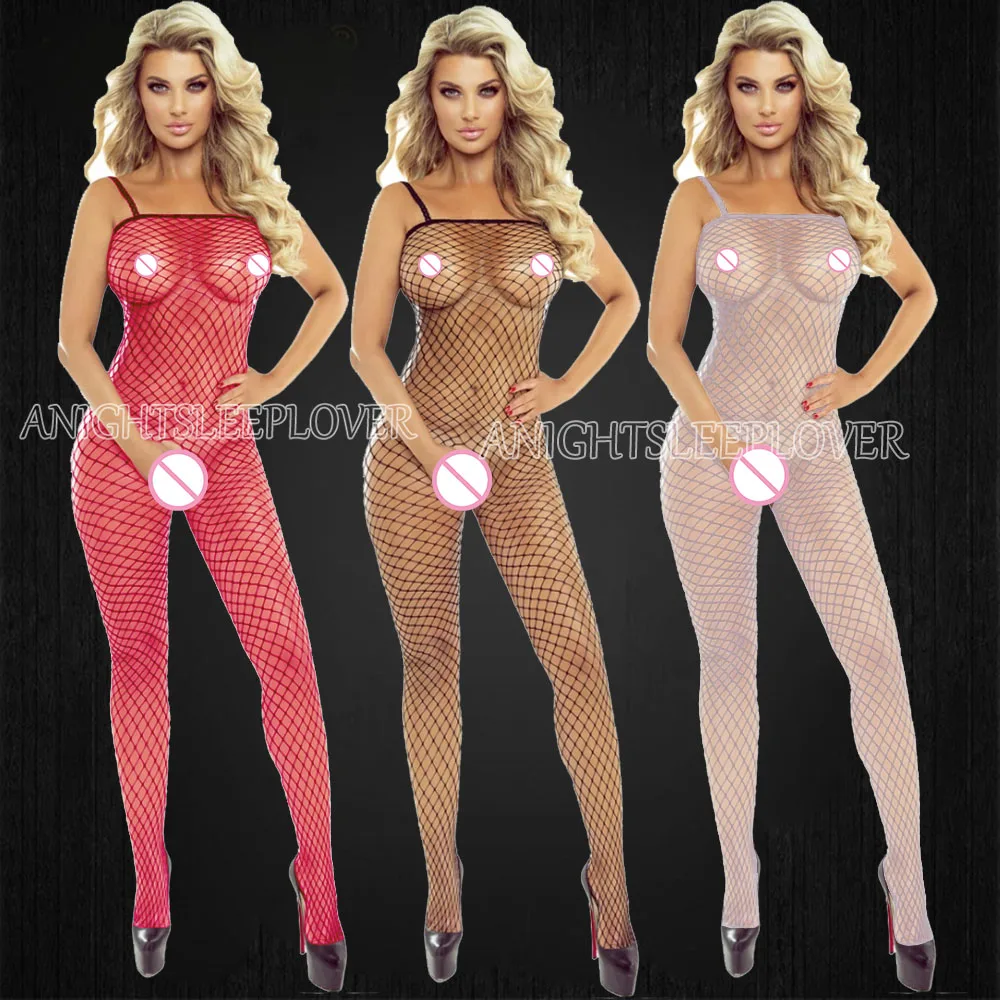 Сексуальное нижнее белье боди женское эротическое боди-сетка сетчатые колготки