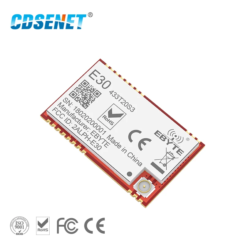 SI4438 433 МГц SMD UART Беспроводной модуль данных hdmi передатчик и приемник E30-433T20S3 умный