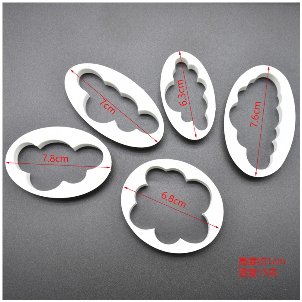 

Irregular Shape Embossing Mold Cutting Tool Baking Tools Durable Convenient Universal Practical Eco-Friendly Kitchen