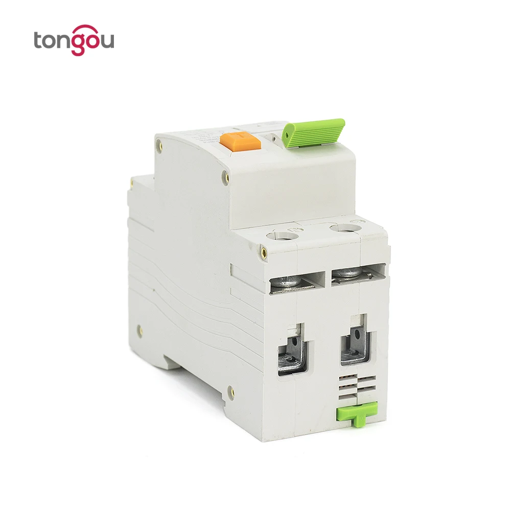 2P 1P + N 40A 6KA RCBO электромагнитный выключатель остаточного тока с защитой от