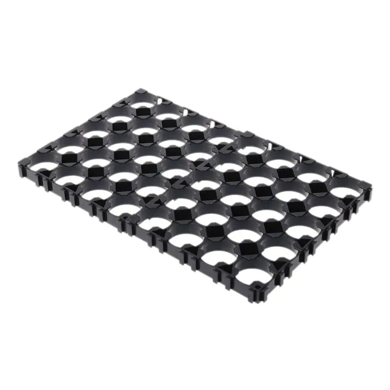 4x черный аккумулятор 18650 4x5 клетка Spacer излучающий корпус пластиковый держатель