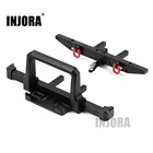 INJORA RC автомобиль TRX4 классический металлический передний и задний бампер для 110 RC Гусеничный Traxxas TRX-4 Запчасти для обновления