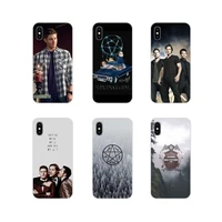 Transparent TPU Skin Cover For Apple iPhone 11Pro MAX Plus ipod touch Supernatural Jared Padaleck