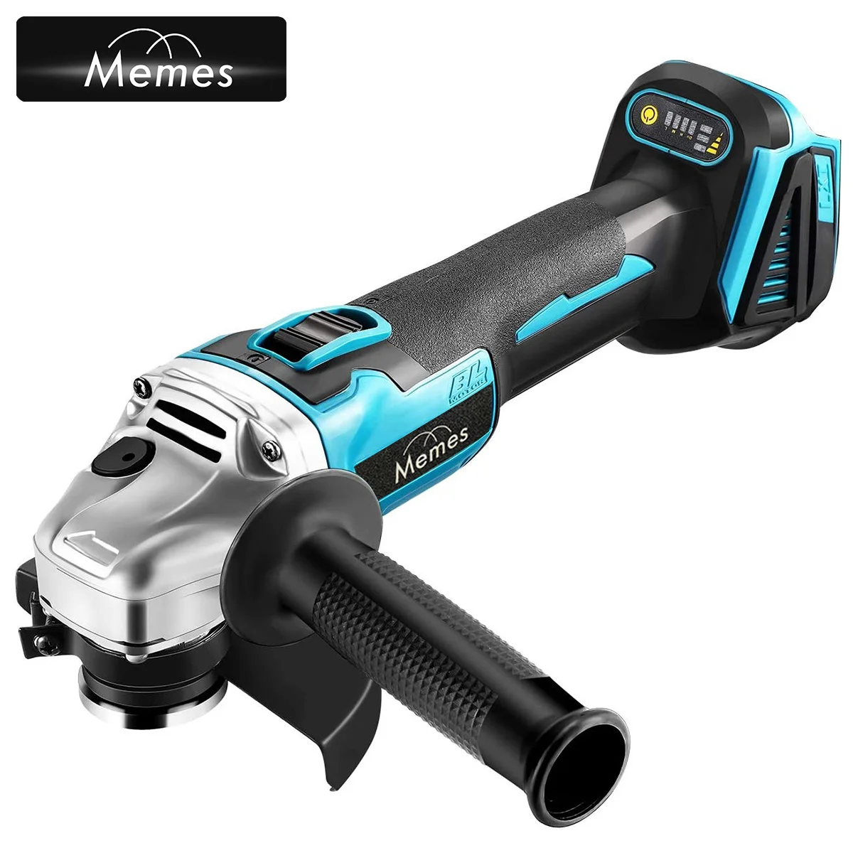 

125mm 4 Speed Brushless Cordless Electric Angle Grinder Machine DIY Woodworking Power Tool Metal Cutting For Makita 18V Battery