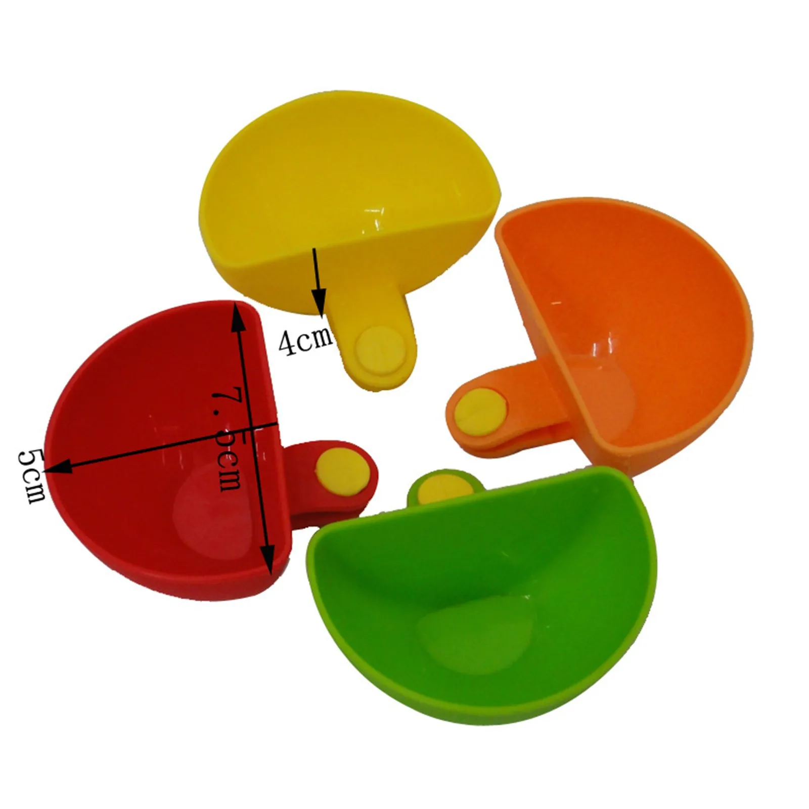 

12 Pack Plastic Dip Clip Bowl Plate Holder Colourful Plate Clip Holders Dish Chip Herramientas Y Gadgets Cocina Ravy Boats