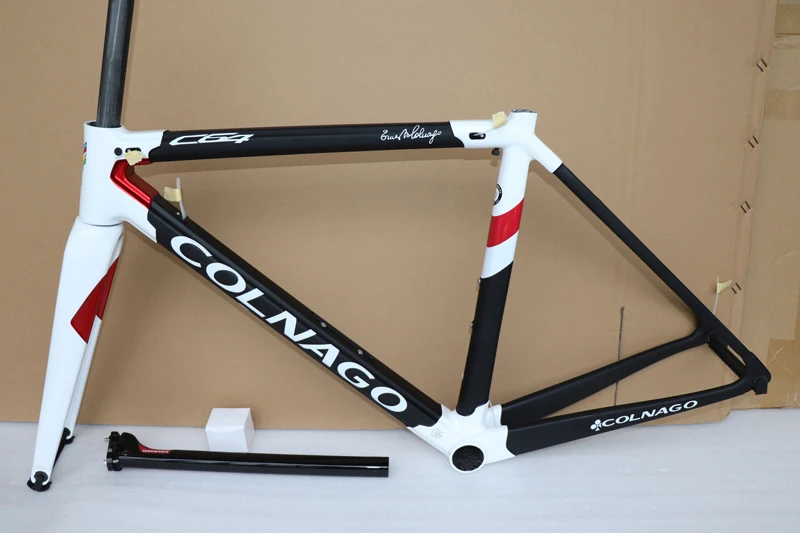 Новое поступление T1100 ud матово-глянцевая черная красная Colnago C64 карбоновая рама велосипеда с 16 цветами на выбор
