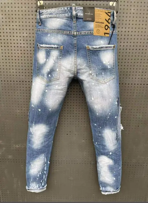 2021 Hot classic,Authentic DSQUARED2,Retro,Italian brand ,Women/Men Jeans,locomotive,Jogging jeans,DSQ067