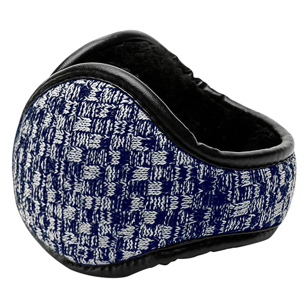 

Men Thickened Keep Warm PU Leather Protection Foldable Adjustable Portable Hiking Outdoor Sports Winter Ear Muffs Travel Cycling